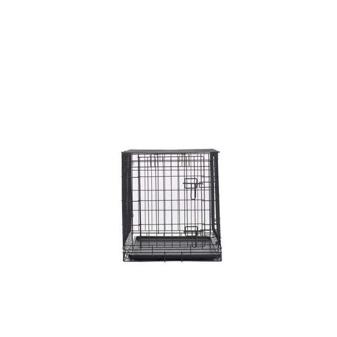 Savic Dog Cottage Hundebur Metall Svart (61 x 44 x 50)