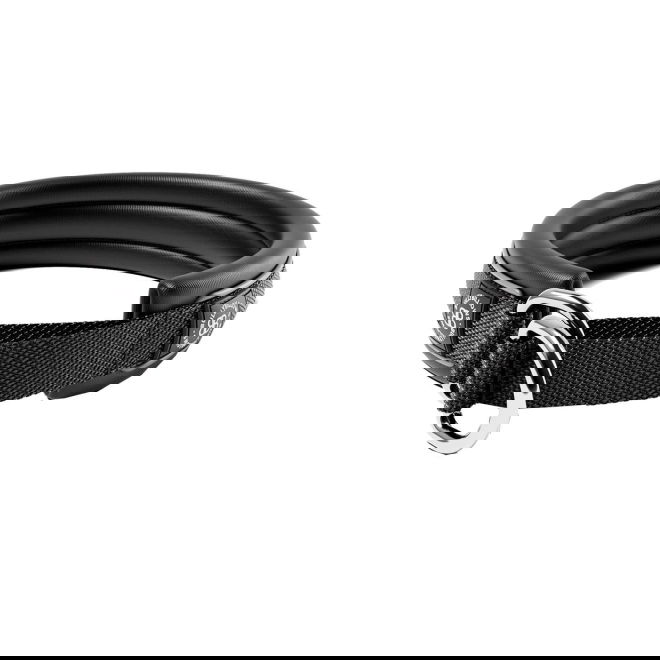 BullyBillows Hundhalsband Halvstrup Svart 3 cm