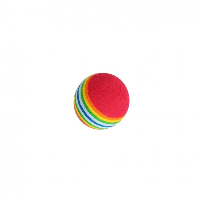 Little&Bigger Regnbueball 3 cm Katt - Katteleker - Ball til katt