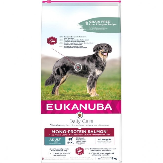 Eukanuba Dog Adult Daily Care Mono-Protein Salmon (12 kg)