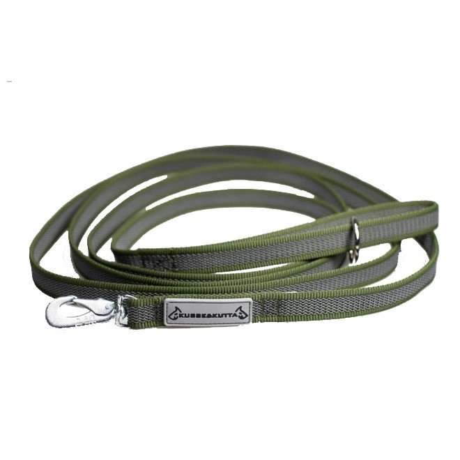 Kusse & Kutta Grip Hundebånd med BGB-hake 300 cm (Grønn) Hund - Hundeutstyr - Hundebånd - Flexibånd