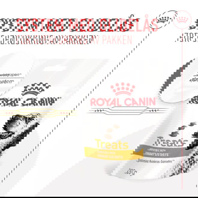 Royal Canin Veterinary Diets Dog Urinary Hundegodbiter 230 g