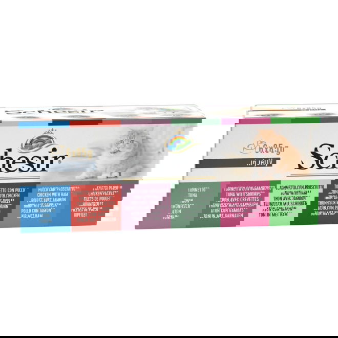 Schesir Mixed Jelly/Wholefood Variety Pack 6x85 g