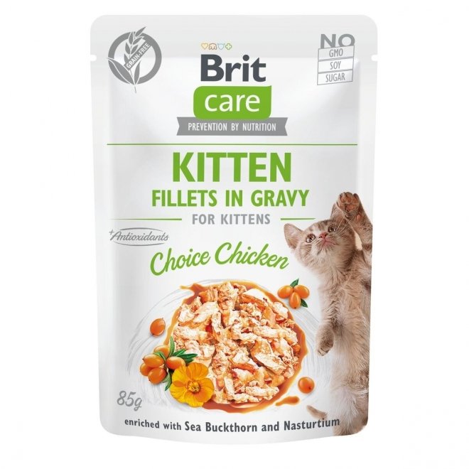 Brit Care Cat gravy Kitten kylling 85 g