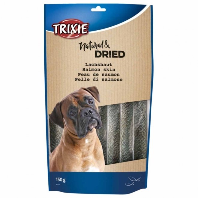 Trixie Hundegodteri Tørket laksehud 100 g