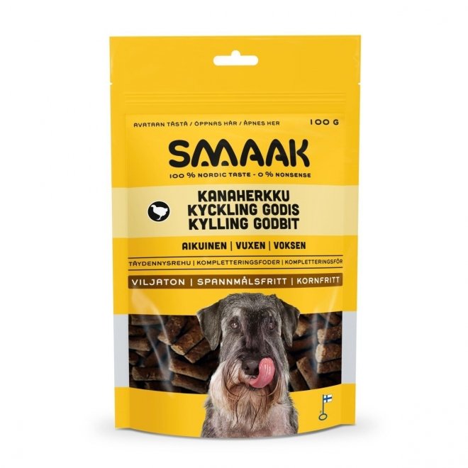 SMAAK Dog Adult Kyllinggodteri 100 g