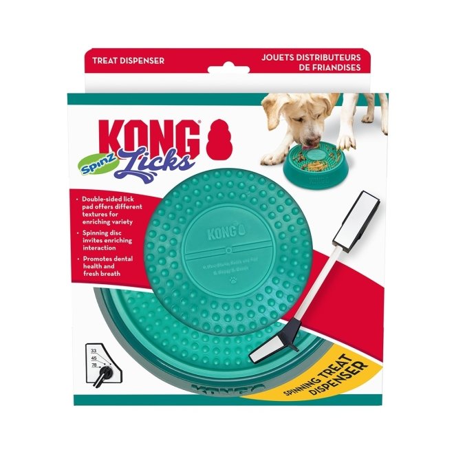 KONG Licks Spinz Slow Feeder Large