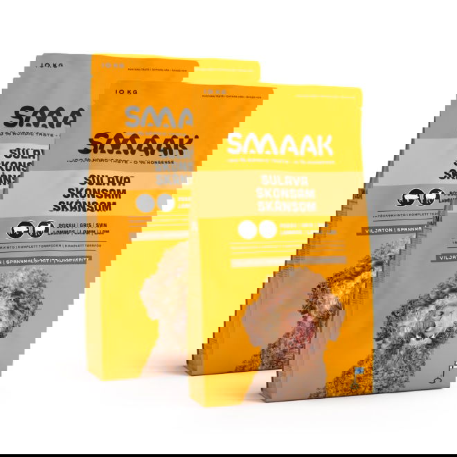 SMAAK Dog Adult Grain Free Pork 2x10 kg