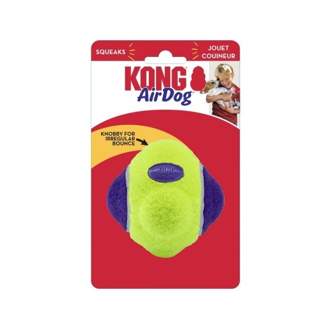 KONG AirDog Squeaker Knobby Ball (m/l) Hund - Hundeleker - Ball til hund