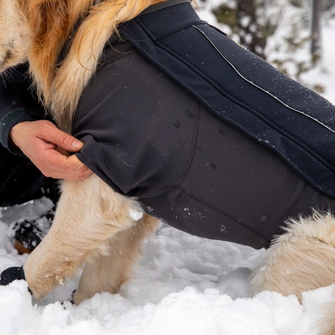 Ruffwear Cloud Chaser Hundejakke Svart