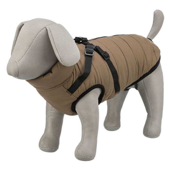 Trixie Pirou Teddy Hundedekken med Sele Beige