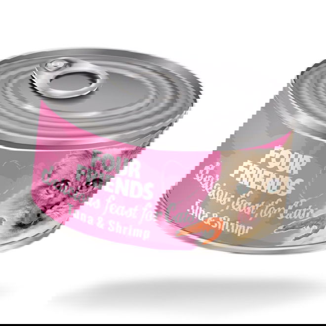 FourFriends Cat Tuna & Shrimp 85 g