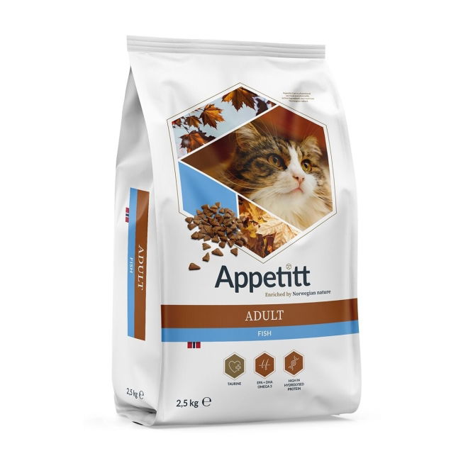 Appetitt Cat Adult Fish 2,5 kg