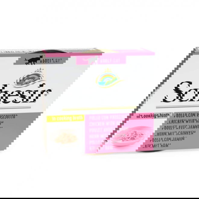 Schesir Cat Adult Chicken & Ham Gravy 70 g