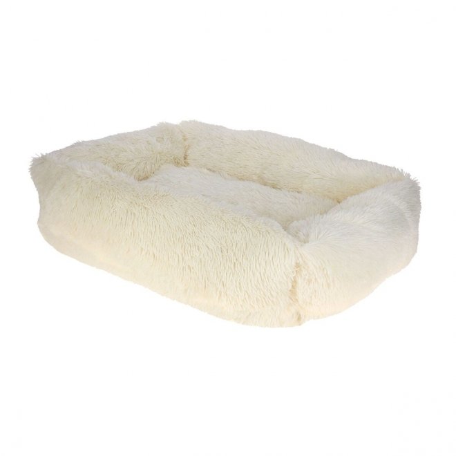 Kerbl Fluffy Hundeseng Hvit