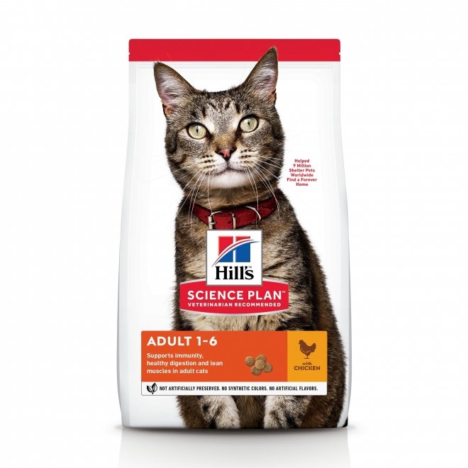 Hill&#39;s Science Plan Cat Adult Chicken