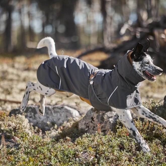 Hurtta Mudventure ECO Regnjakke Svart