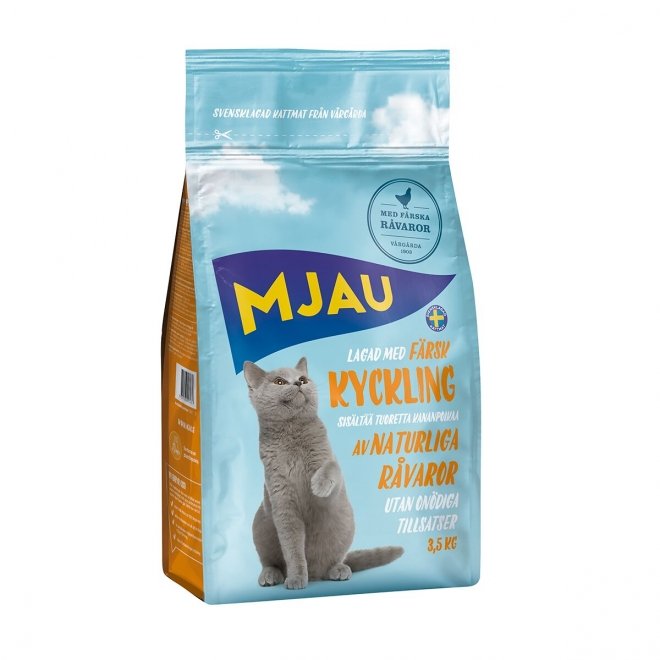 Mjau Kylling (3,5 kg)