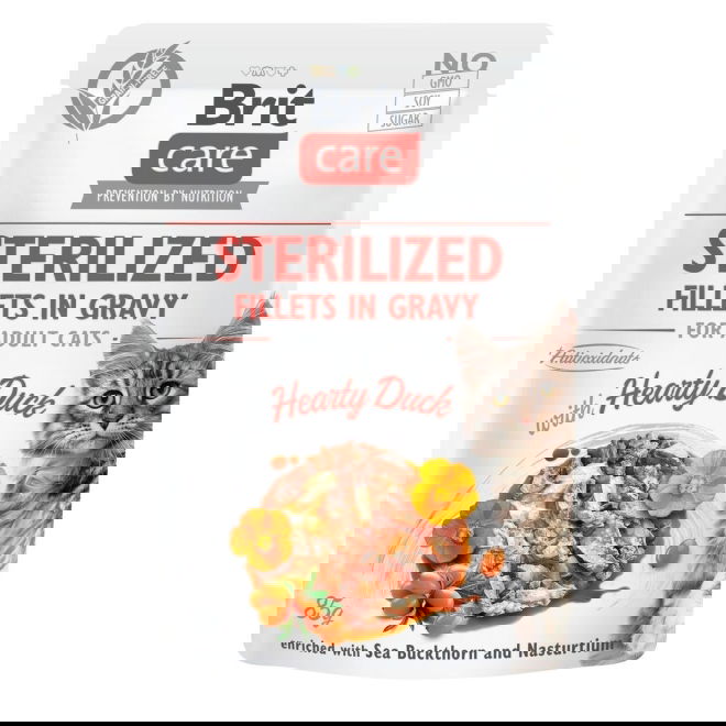 Brit Care Cat gravy Sterilized and 85 g