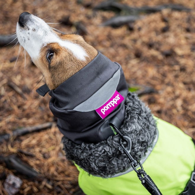 Pomppa Huppu Hundeskjerf Grå