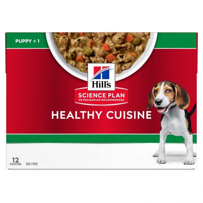 Hill&#39;s Science Plan Puppy Medium & Large Healthy Cuisine Chicken Stew 12x90 g