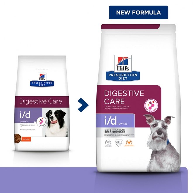 Hill&#39;s Prescription Diet Canine i/d Digestive Care Low Fat Chicken