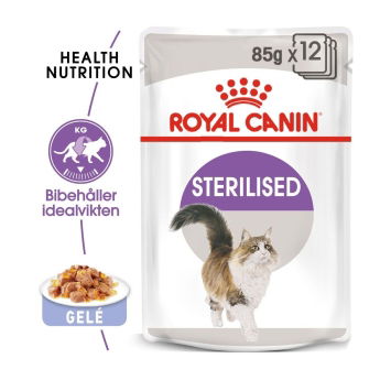 Royal Canin Sterilised Jelly Wet 12x85g