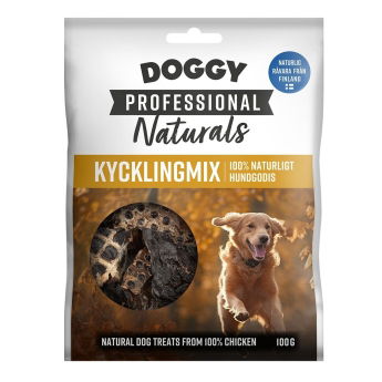 Doggy Professional Naturals Hundgodis Kycklingmix 100 g