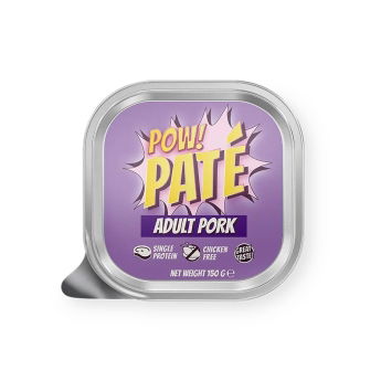 POW! Dog Adult Pork Paté 150 g