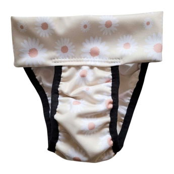 RuttuNuttu Tikskydd Blommig Beige