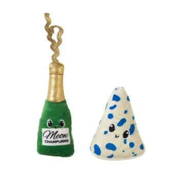 Quirky Kitty Ost & Vin Kattleksaker 2-pack