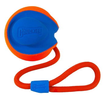Chuckit Rope Fetch Boll med Rep