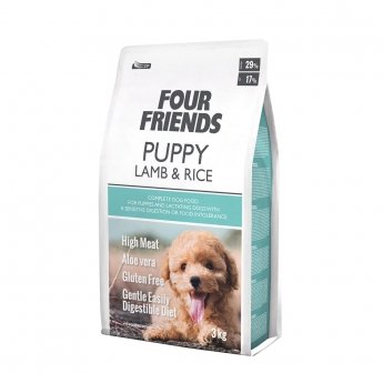 Four Friends Puppy Lamb & Rice (3 kg)