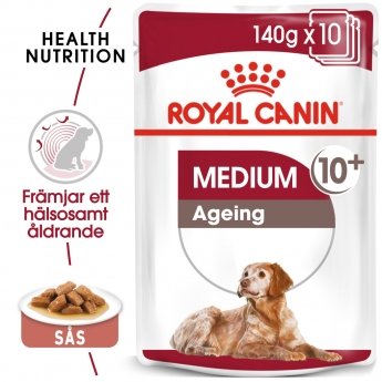 Royal Canin Medium Ageing 10+ Våtfoder (10x140g)