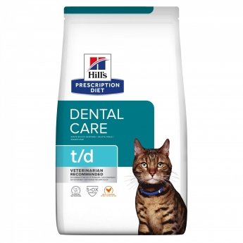 Hill&#39;s Prescription Diet Feline t/d Dental Care Chicken