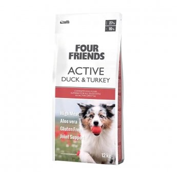 FourFriends Active Duck & Turkey (f.d. Sensi Dog High Calorie)