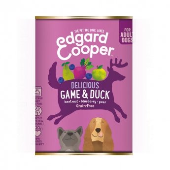 Edgard & Cooper Dog Adult Game & Duck 400 g