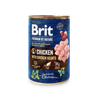 Brit Premium by Nature Dog Chicken with Heart 400 g