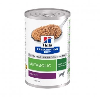 Hills Prescription Diet Canine Metabolic Beef 370 g