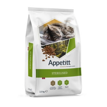Appetitt Cat Sterilised (2,5 kg)