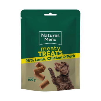 Natures Menu Hundgodis Kyckling, Lamm & Fläsk 100 g