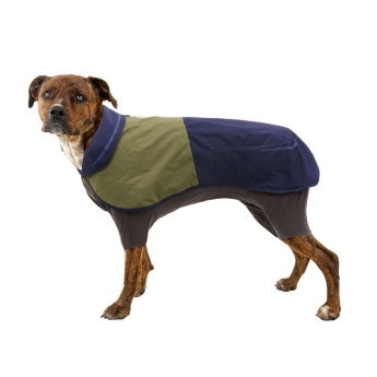 Ruffwear Sun Shower Coverall Hundoverall Mörkblå/Grön
