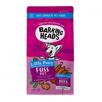 Barking Heads Small Breed Doggylicious Duck (1,5 kg)