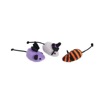 Little&Bigger Happy Halloween Leksaksmöss 3-pack