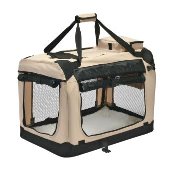 Little&Bigger SoftKennel Hundbur Nylon Beige