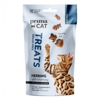 PrimaCat Crunchy Grain Free Herring with Rosemary 40 g