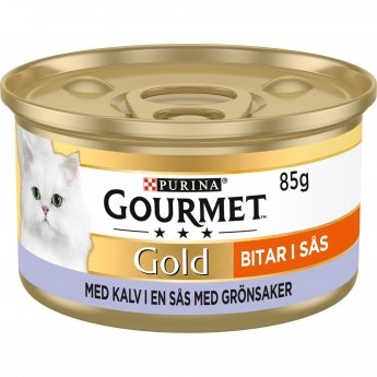 Gourmet Gold Kalv med Grönsaker i Sås 85 g