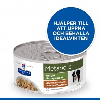 Hill’s Prescription Diet Canine Metabolic Weight Management Stew Chicken & Vegetables