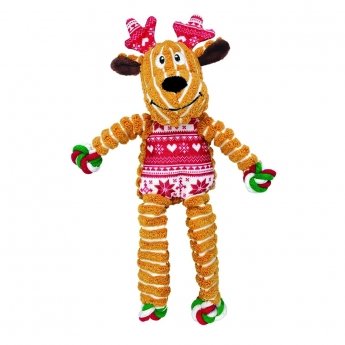KONG Holiday Floppy Knots Reindeer Assorted