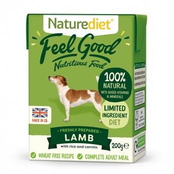 Naturediet Feel Good Lamm (200 gram)